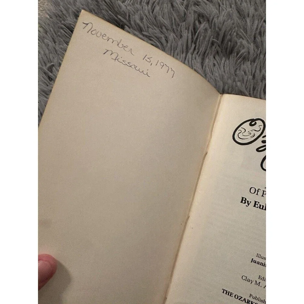 Ozarks Cookery by Eula Mae Stratton Third Printing 1976 Vintage Cookbook